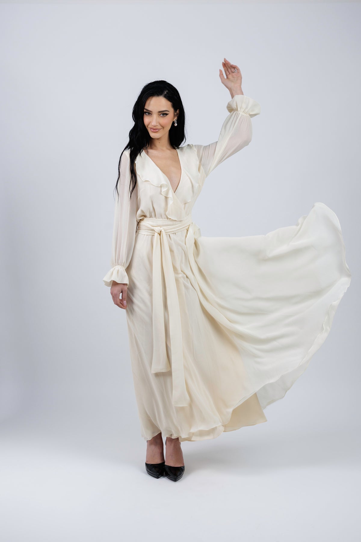 The Noor Gown – Soft Ivory