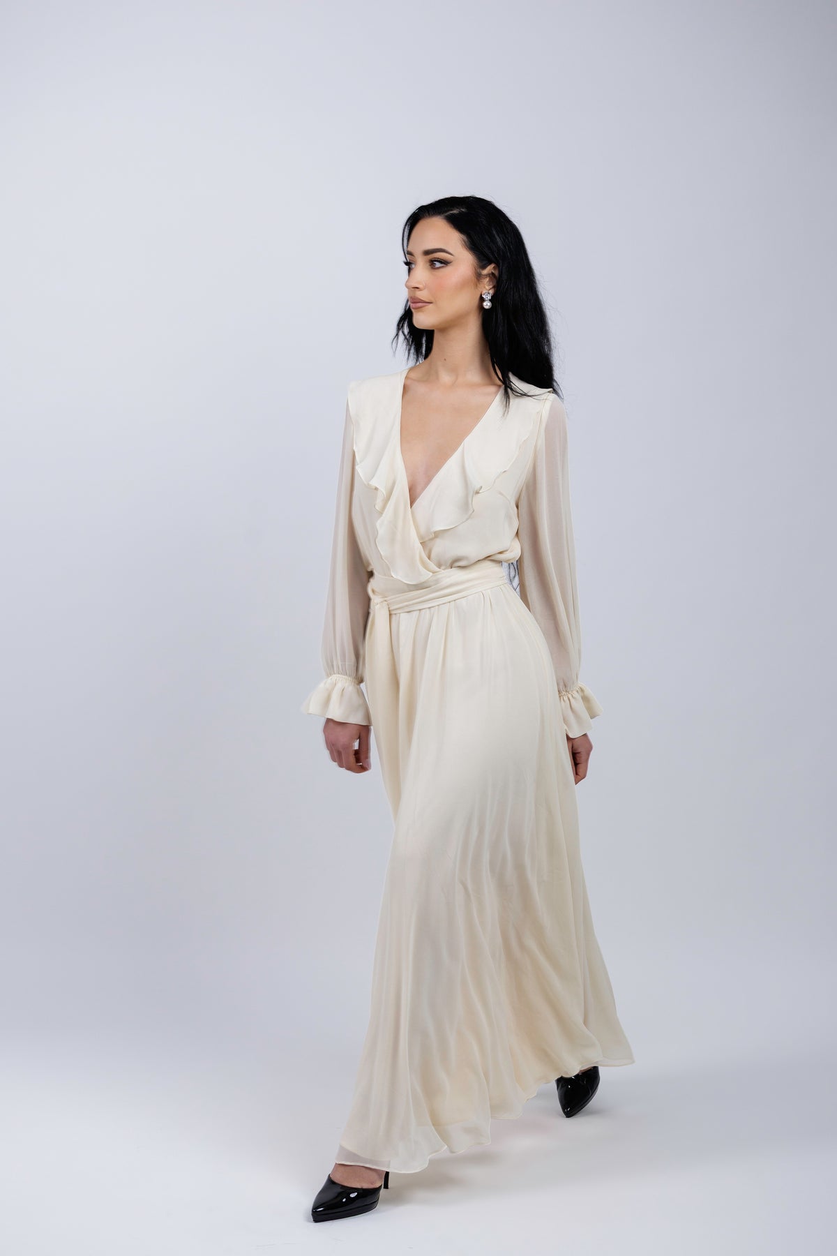 The Noor Gown – Soft Ivory