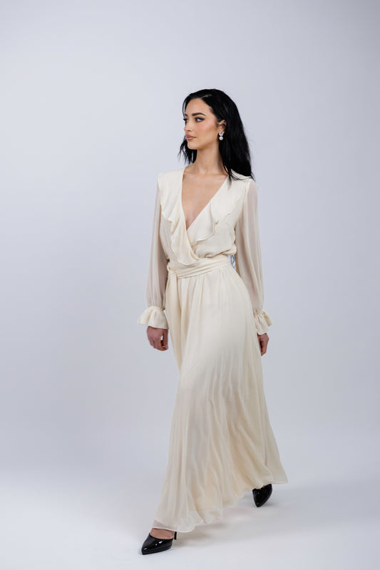 The Noor Gown – Soft Ivory