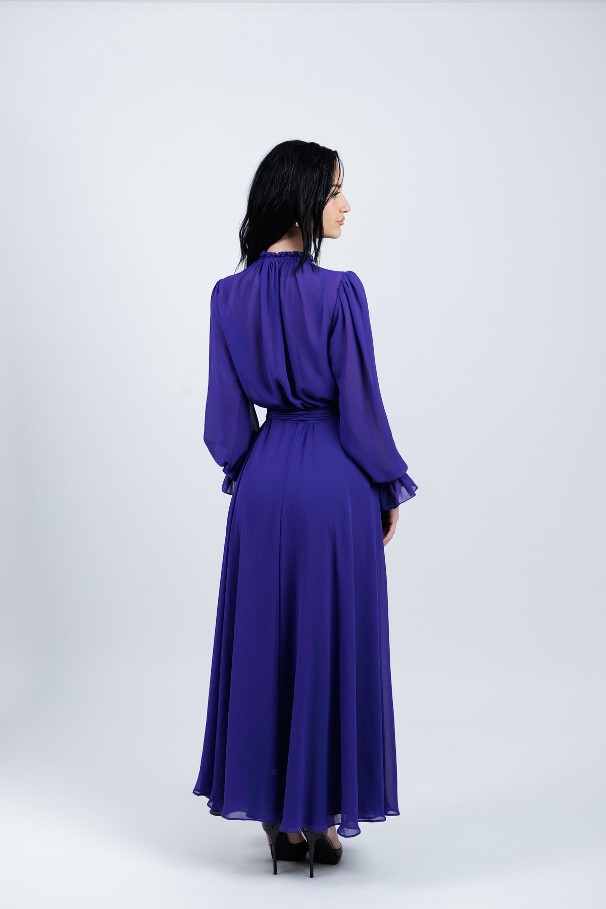 Ivanka Dress – Deep Violet